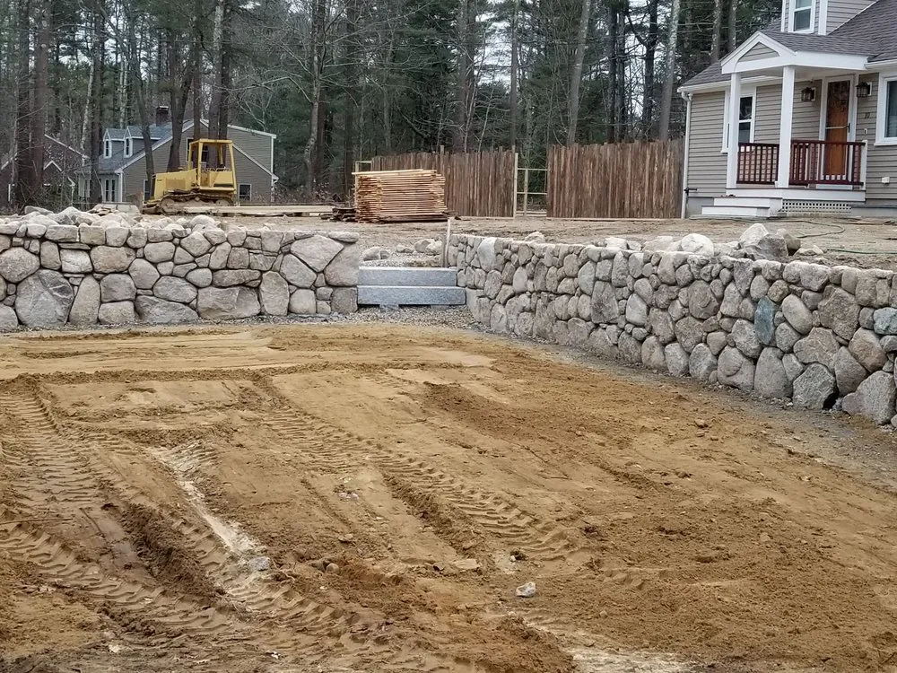Reliable residential landscaping for residential properties in Plymouth, MA by Nickerson Masonry