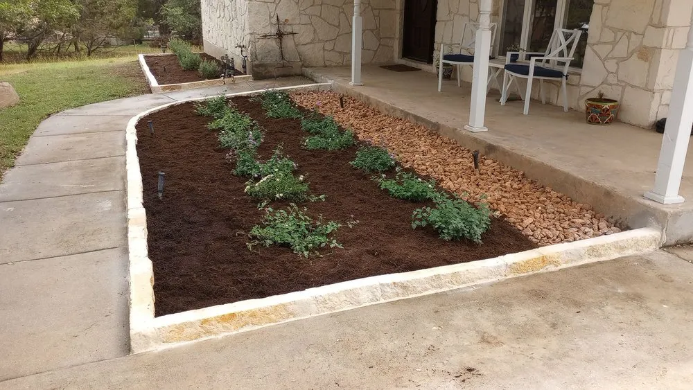 Professional landscape design with custom design in Boerne, TX by NickofTime Landscapes