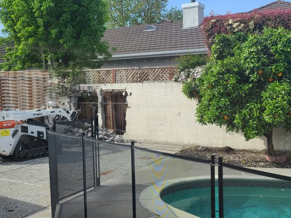 Custom residential landscaping in Livermore, CA - Nick's Demo & Hauling