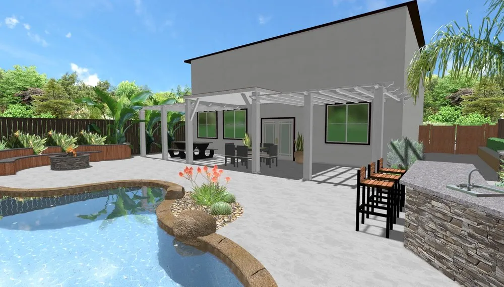 Custom landscaping services for year-round maintenance in Moreno Valley, CA by Nicks Dreamscape Designs