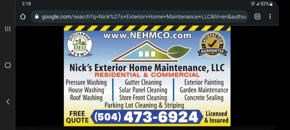 Expert garden landscaping near you across Marrero, LA - Nick's Exterior Home Maintenance