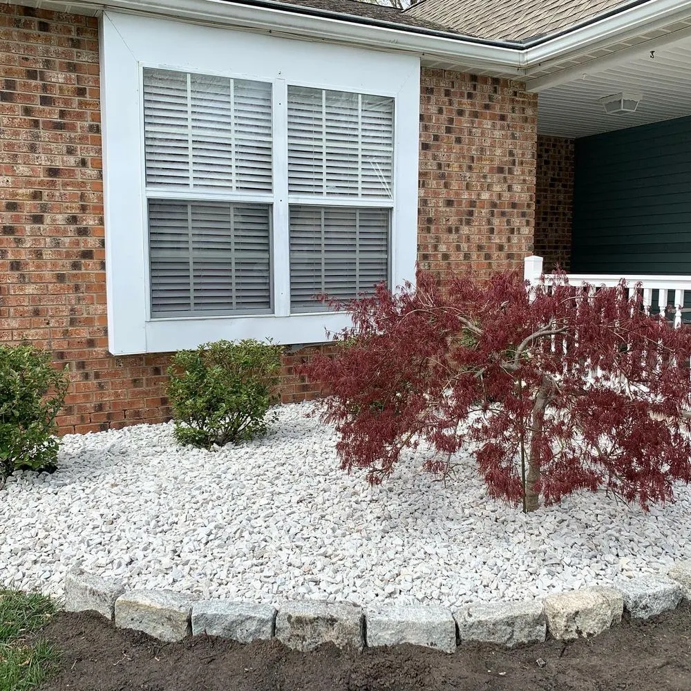 Local lawn mowing service with custom design in Deptford, NJ by Nicks Family Garden Center