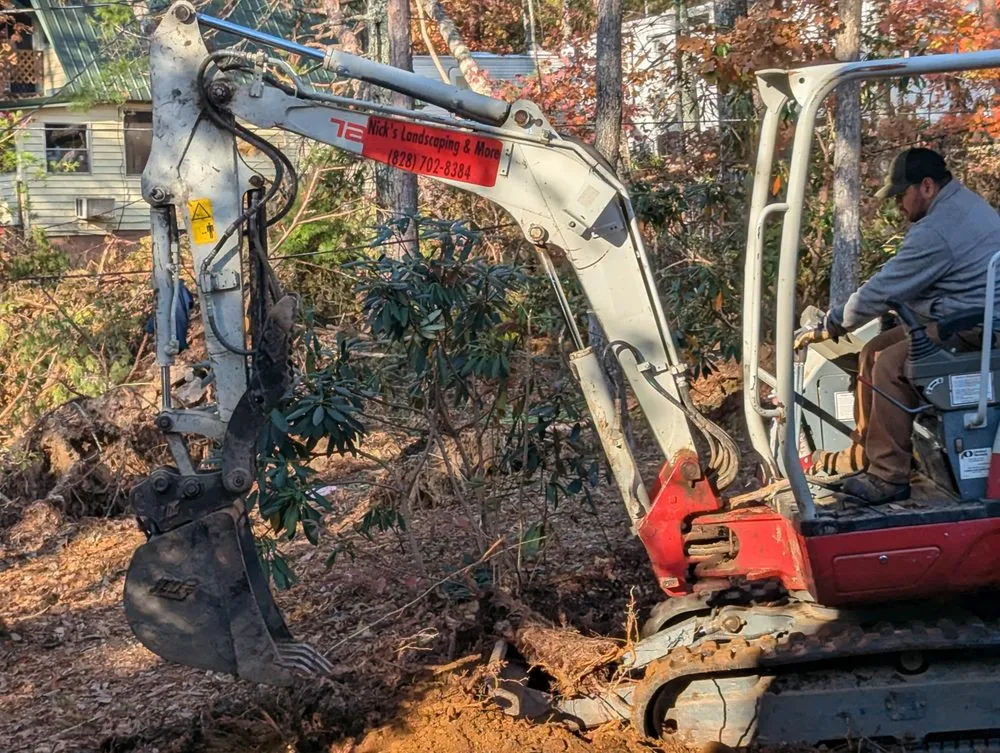 Local residential landscaping in Hendersonville, NC by Nick's Landscaping & More