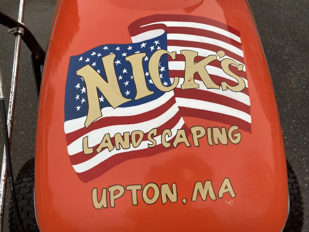 Custom garden landscaping for beautiful yards in Upton, MA by Nicks Landscaping