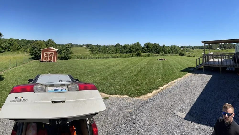 Affordable landscape design for beautiful yards in Gilbertsville, KY by Nicks Lawn Care