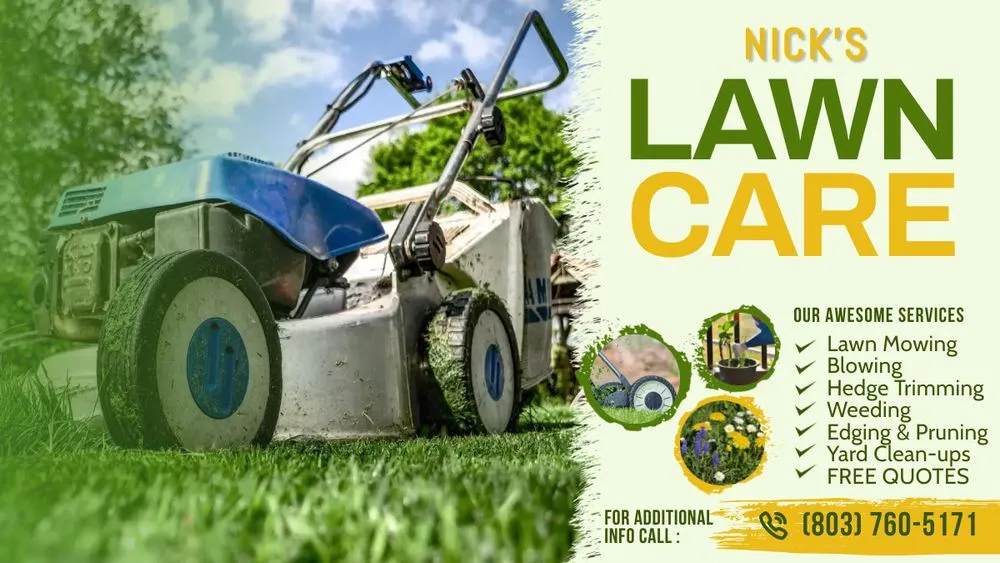Expert lawn care service for beautiful yards in Lexington, SC by Nicks Lawn Care