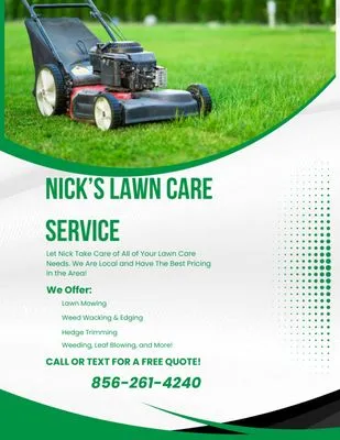 Nick’s Lawn Care Service
