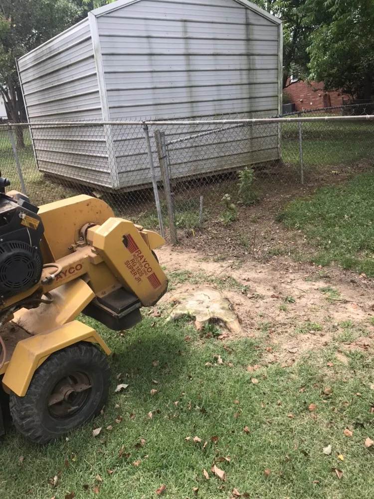 Professional yard maintenance with custom design in Simpsonville, SC by Nick's Lawn mowing & Stump Grinding