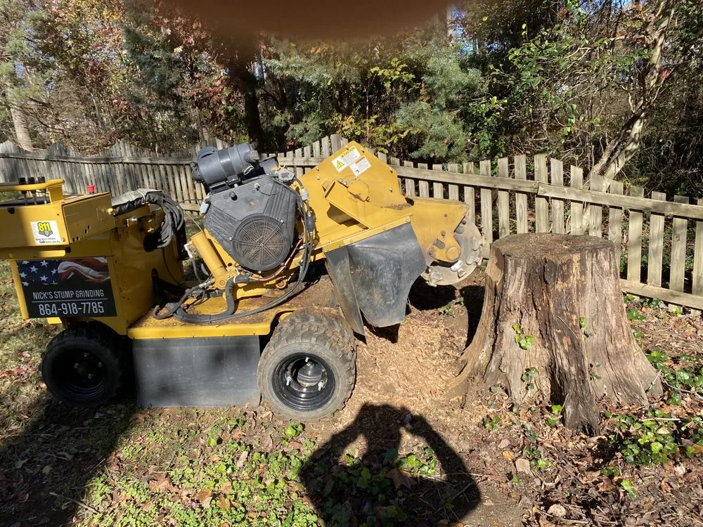 Custom landscape design in Simpsonville, SC - Nick's Lawn mowing & Stump Grinding
