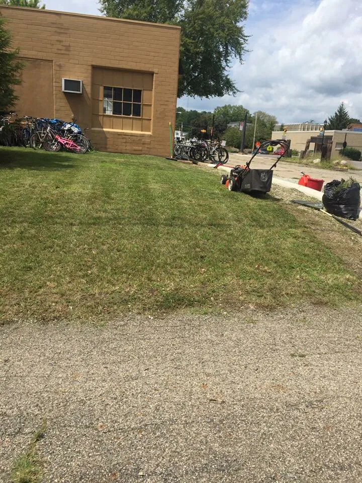 Custom garden landscaping for residential properties across Culver, IN - Nick’s Mowing Service