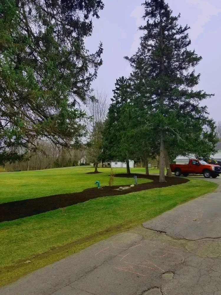 Custom yard cleanup service for beautiful yards in Scranton, PA by Nicky's Lawn Care Service