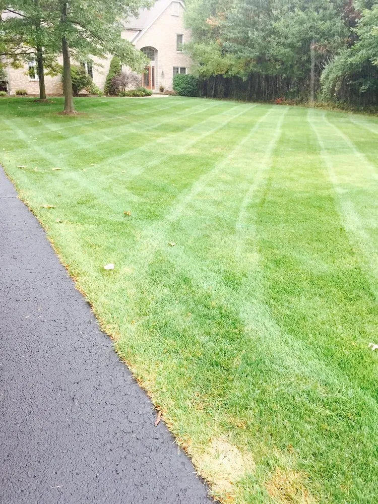 Affordable landscape installation with custom design across Stevensville, MI - Nicolas & Maria Mowing