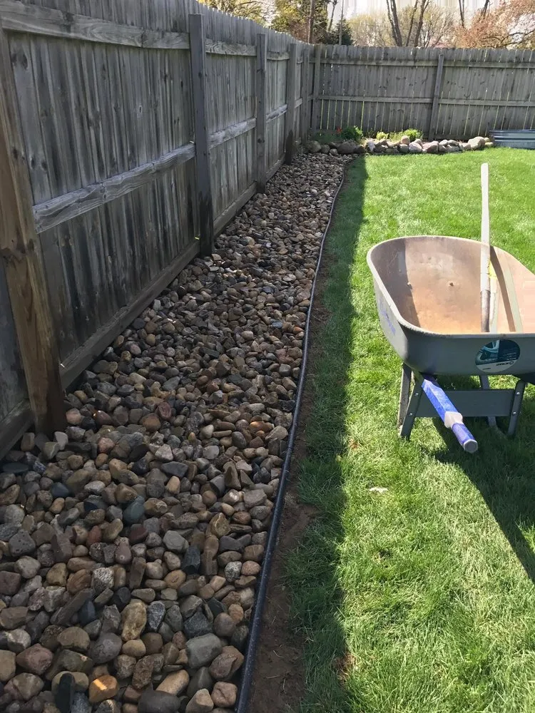 Custom lawn care service with custom design across Stevensville, MI - Nicolas & Maria Mowing