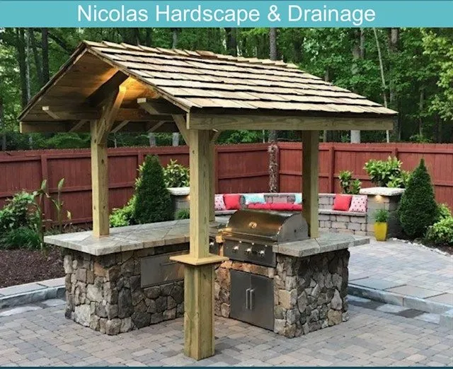 Reliable garden landscaping in Raleigh, NC by Nicolas Hardscape and Drainage