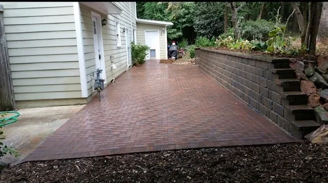 Professional lawn mowing service for homes across Raleigh, NC - Nicolas Hardscape and Drainage