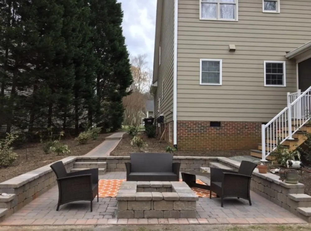 Trusted landscape installation in Raleigh, NC by Nicolas Hardscape and Drainage