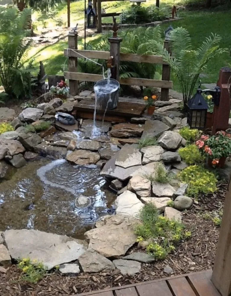 Affordable yard maintenance with custom design in Spruce Pine, NC by Nicolas Landscaping and Tree Service