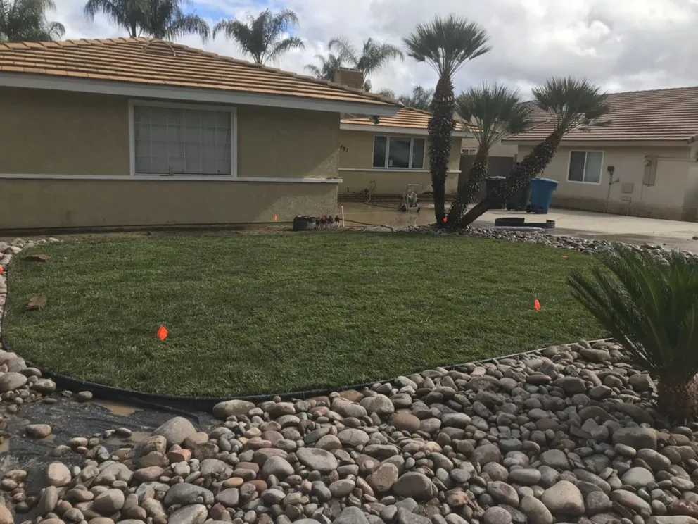 Professional landscape design in Moreno Valley, CA by Nicolas Landscaping