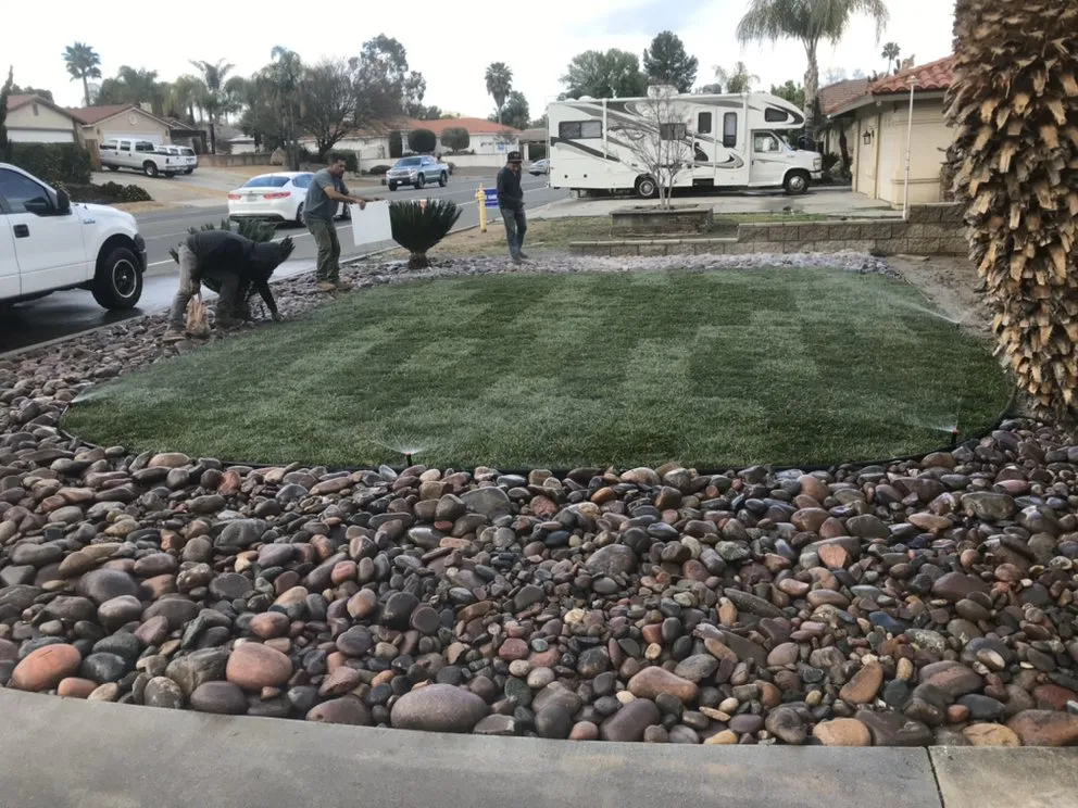 Trusted lawn mowing service in Moreno Valley, CA by Nicolas Landscaping