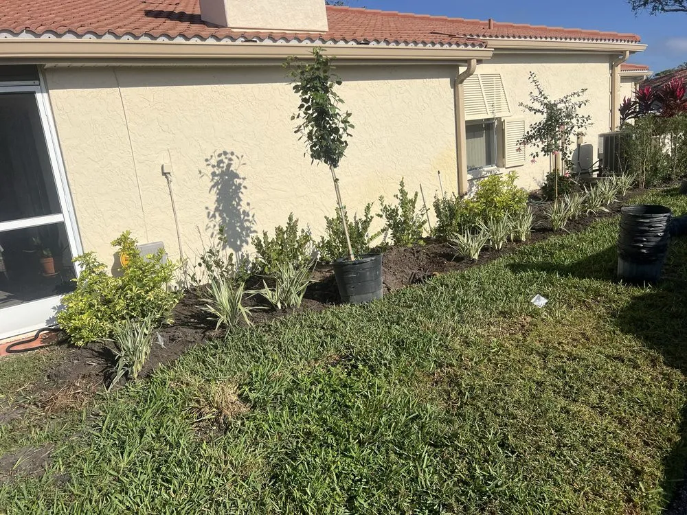 Trusted lawn mowing service for homes in Sarasota, FL by Nicole Lawn Care & Landscaping