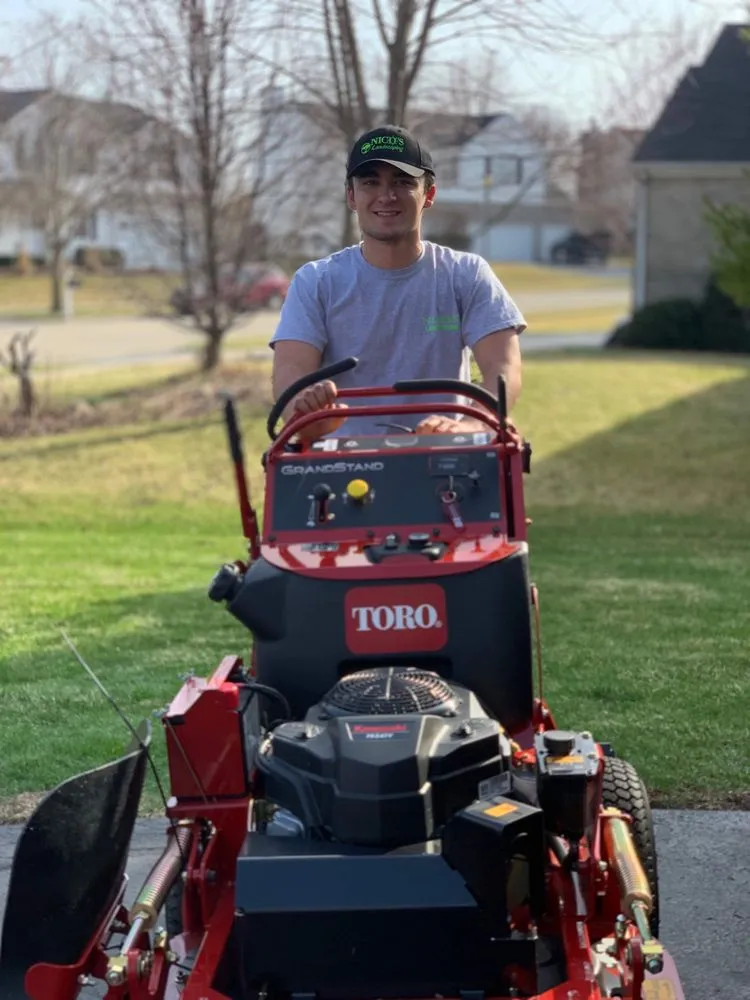 Professional lawn care service with custom design in Belvidere, IL by Nico's Landscaping