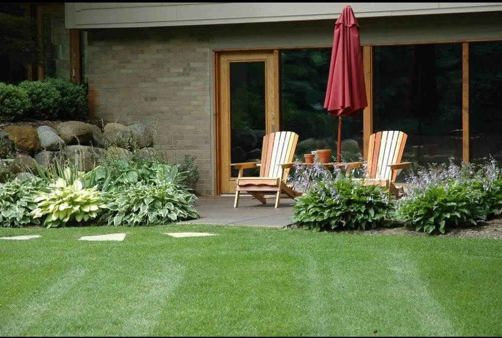 Professional landscape installation in Rochester Hills, MI by Nielsen Pro