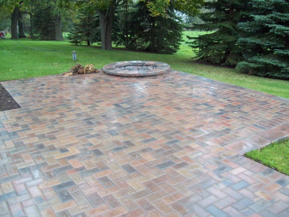 Local outdoor landscaping with custom design in Woodstock, IL by Nierman Landscape & Design