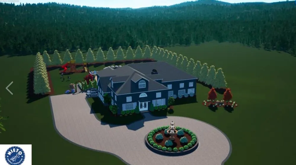 Affordable landscape installation in Parsippany, NJ by Nieto General Contactor