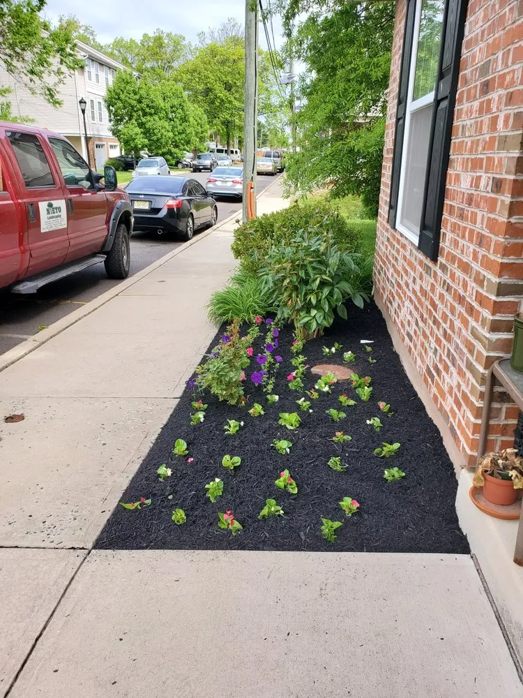 Custom landscape installation for beautiful yards in New Brunswick, NJ by NIETO Landscaping