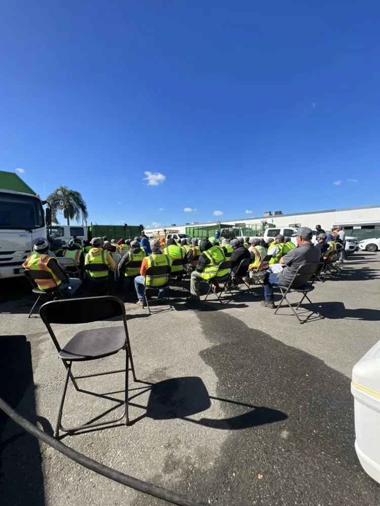 Professional yard cleanup service for year-round maintenance across Santa Ana, CA - Nieves Landscape