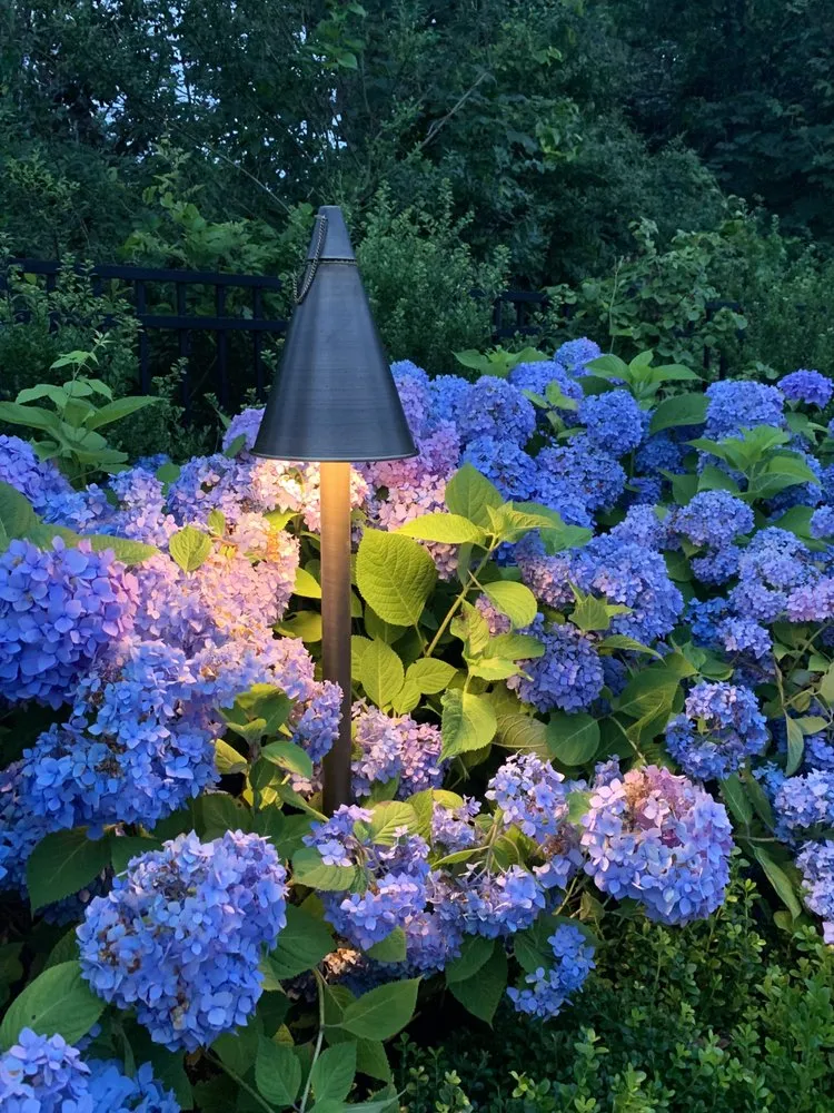 Professional outdoor landscaping in Rockland, MA by Night View Landscape Lighting