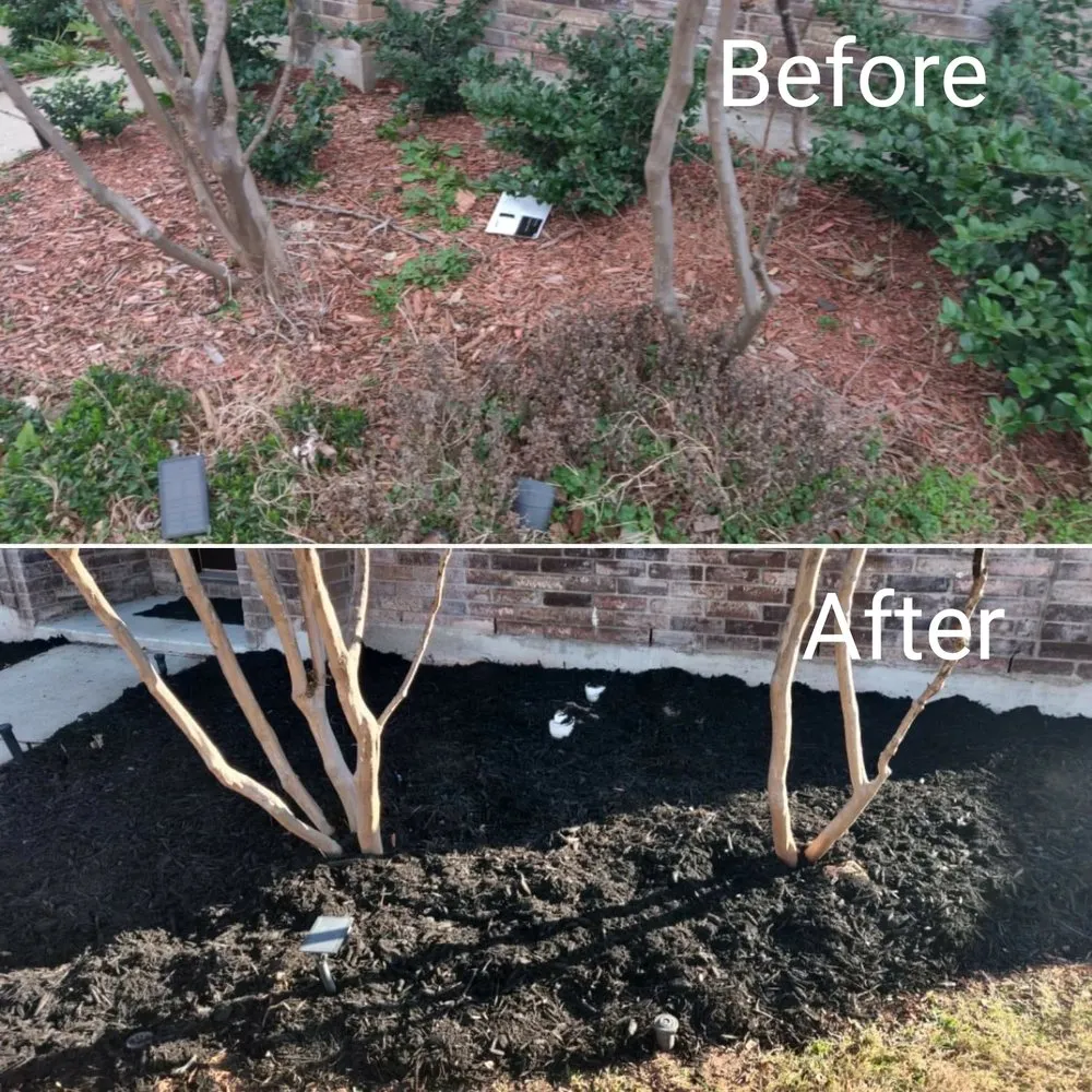 Professional landscape design in Justin, TX by Nighthawk Lawn & Landscape