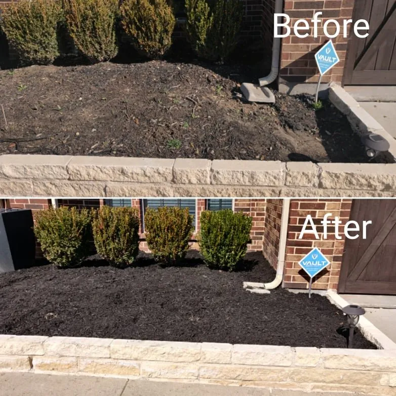 Custom residential landscaping in Justin, TX - Nighthawk Lawn & Landscape