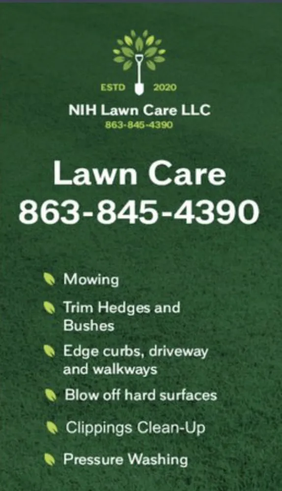 Local landscape design in Winter Haven, FL - Nih Lawn Care