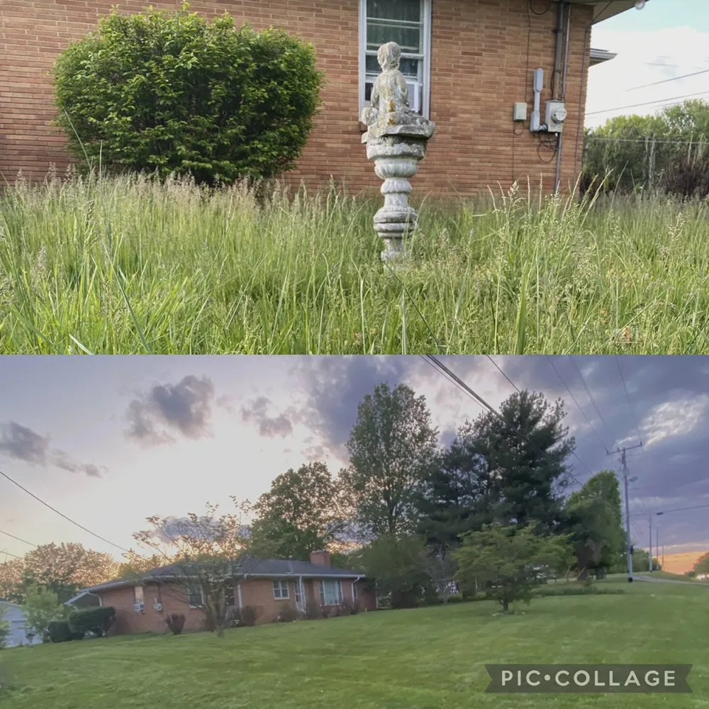 Custom landscape design in Cottontown, TN by Nikazy Mowing and Lawn care
