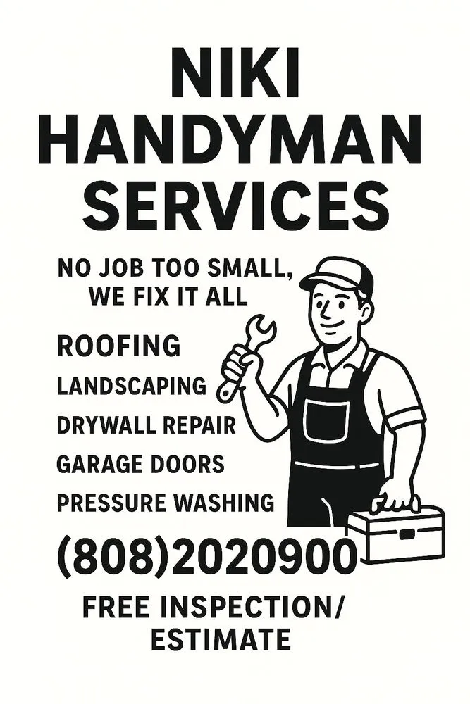 Reliable lawn care service with custom design across Waimanalo, HI - Niki Handyman Services