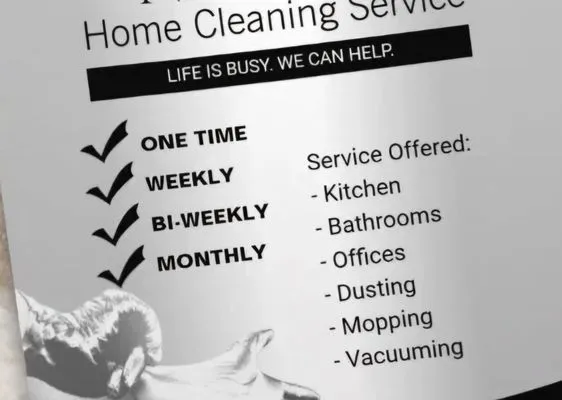 Nikki's Let Me Do It Cleaning Service Logo