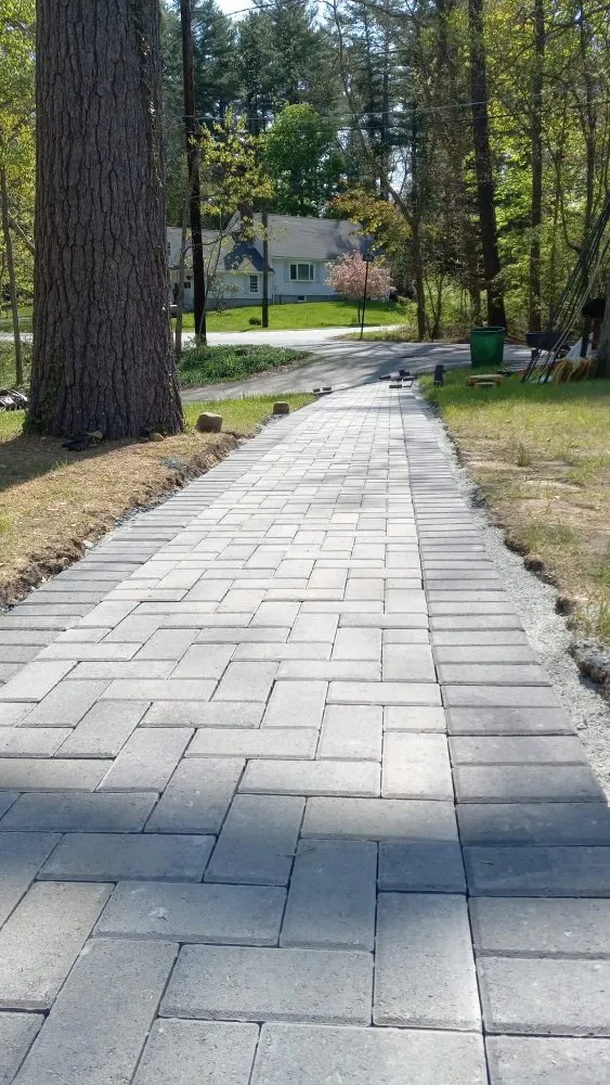 Local landscape installation in Framingham, MA by Nilcleaning