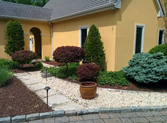Affordable lawn mowing service for residential properties in Coatesville, PA by Ninebark Landscaping