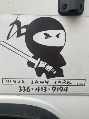 Ninja Lawn Care Logo