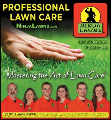 Ninja Lawns Logo
