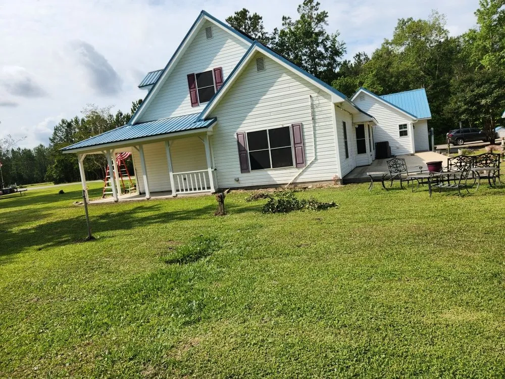 Custom landscape design for beautiful yards in Waycross, GA by Nite Owl Lawn Care
