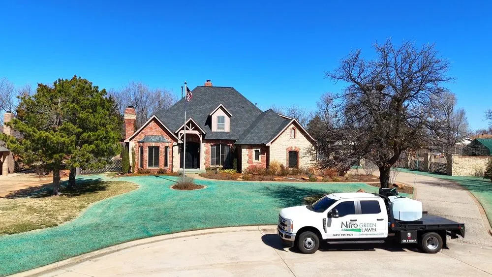 Trusted landscape installation for beautiful yards in Yukon, OK by Nitro Green Lawn