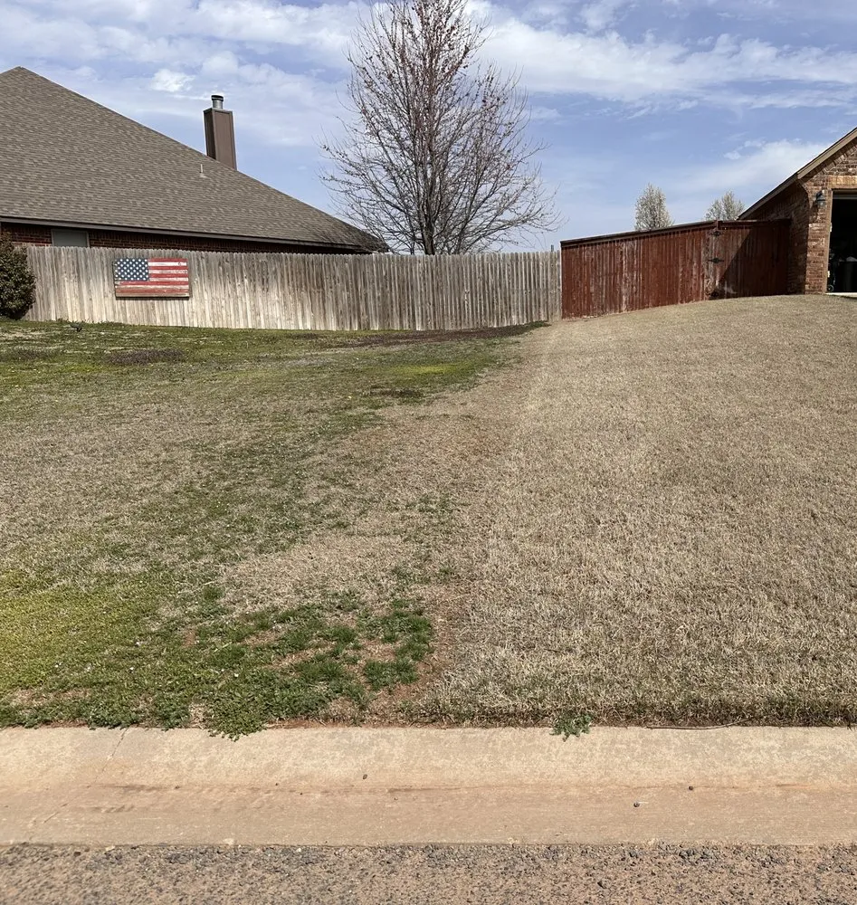 Custom yard cleanup service for residential properties across Yukon, OK - Nitro Green Lawn