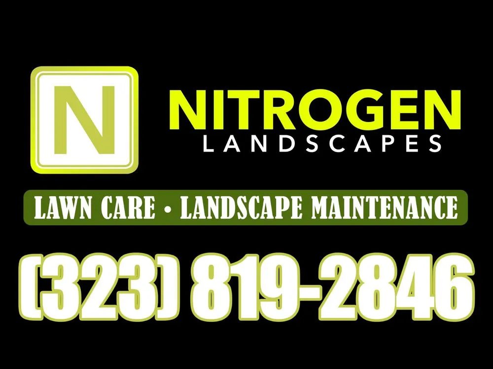 Local lawn mowing service with custom design in Los Angeles, CA by Nitrogen Landscapes