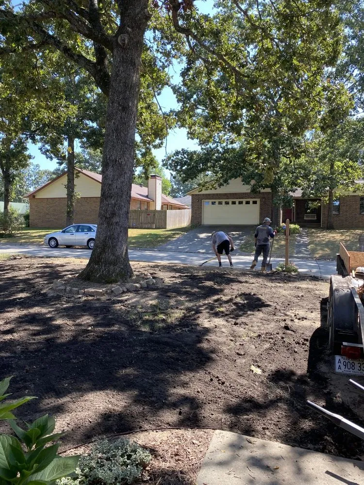 Affordable landscape installation in Conway, AR by NitroLawn