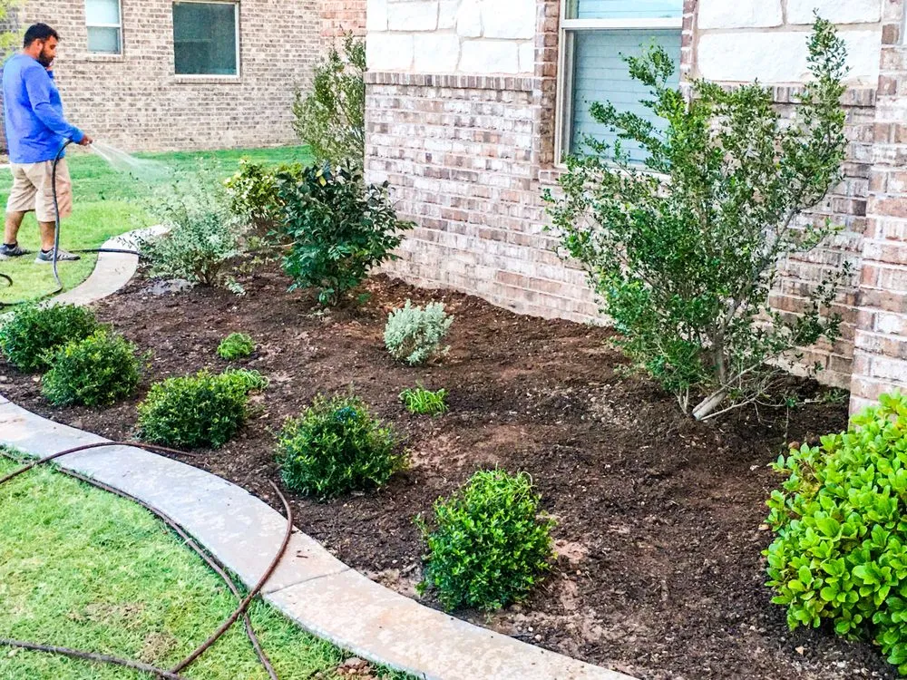 Professional landscaping services for beautiful yards in Lubbock, TX by Nix Lawn Care