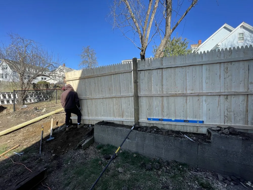 Custom yard cleanup service for outdoor upgrades across Lynn, MA - Niz Masonry construction & landscaping
