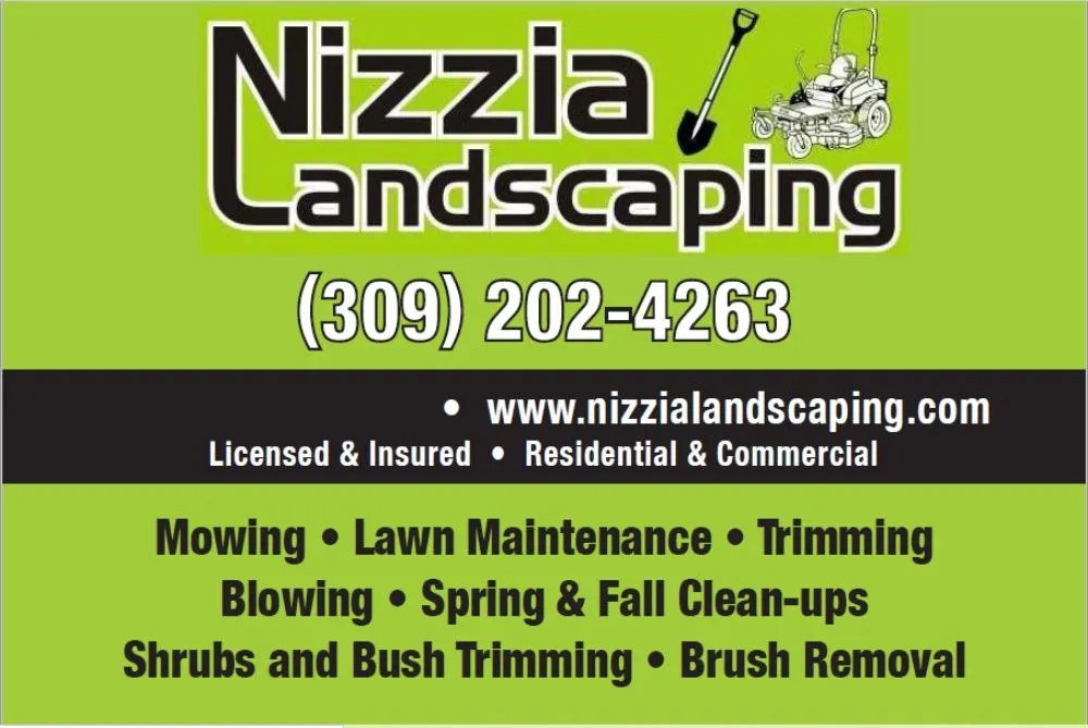 Custom landscape installation in Pekin, IL by Nizzia Landscaping