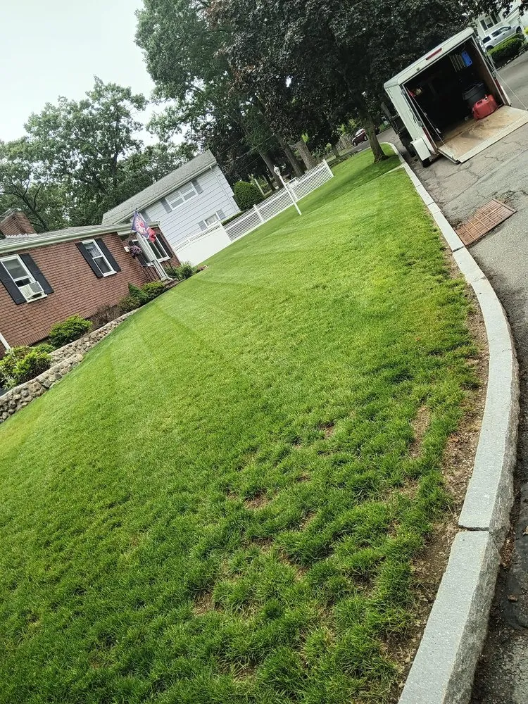 Expert lawn mowing service for outdoor upgrades across Everett, MA - NJ Demolition & Chirok